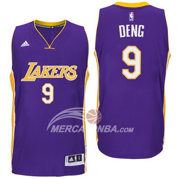 Maglia NBA Deng Los Angeles Lakers Purpura